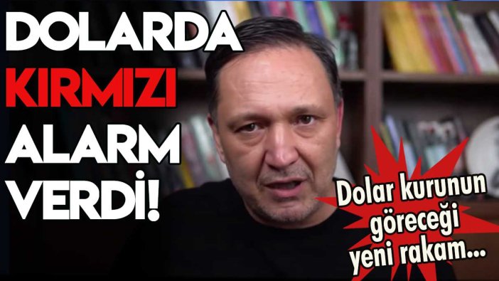 'Kırmızı alarm' veren Selçuk Geçer, doların kaç lira olacağını açıkladı