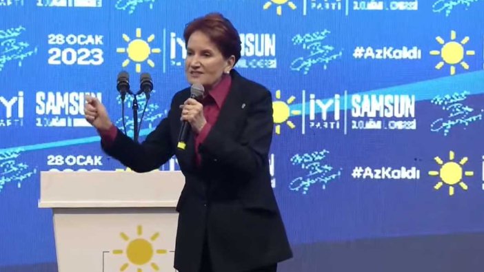 Meral Akşener Samsun'da konuştu: Atatürk'e savaş açtılar!