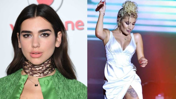 İrem Derici Dua Lipa’ya özendi! “Bana daha çok yakıştı meme gücü”