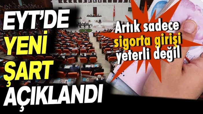 EYT'de yeni şart açıklandı: Artık sigorta girişi yeterli değil!