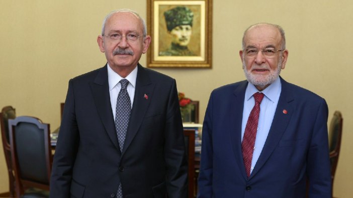 Temel Karamollaoğlu Kılıçdaroğlu'nu ziyaret etti!