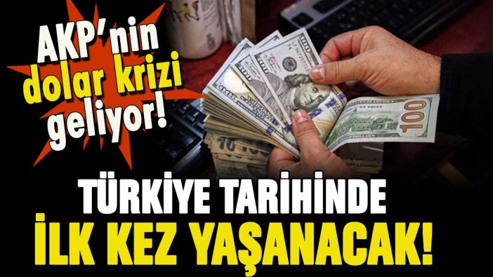 Türkiye'de taşları yerinden oynatacak dolar haberi: Tarihte eşi benzeri görülmedi