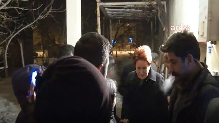 Meral Akşener İYİ Parti Elbistan İlçe Başkanı Serhat Özdemir'in ailesini ziyaret etti