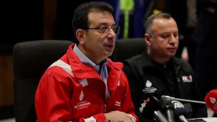 Ekrem İmamoğlu'ndan Marmara depremi açıklaması: Keşke gece rahat uyuyun diyebilsem