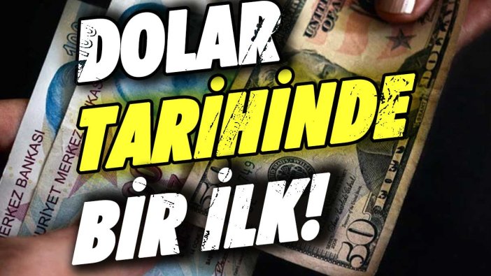 Doları olanlar dikkat: Dolar tarihinde bir ilk yaşandı