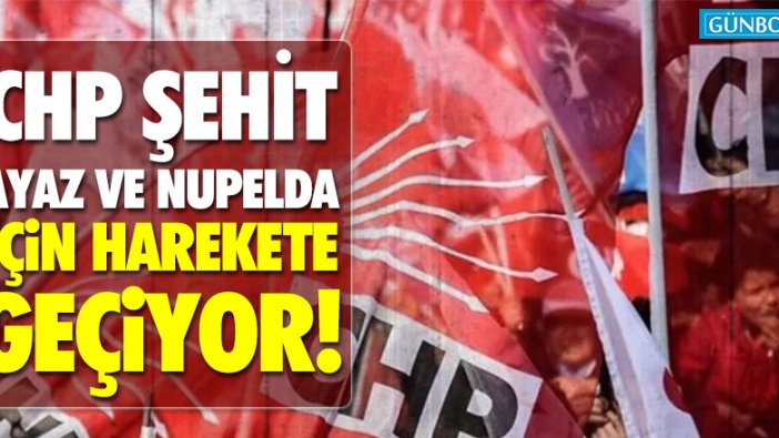 CHP şehit Ayaz ve Nupelda için harekete geçiyor!