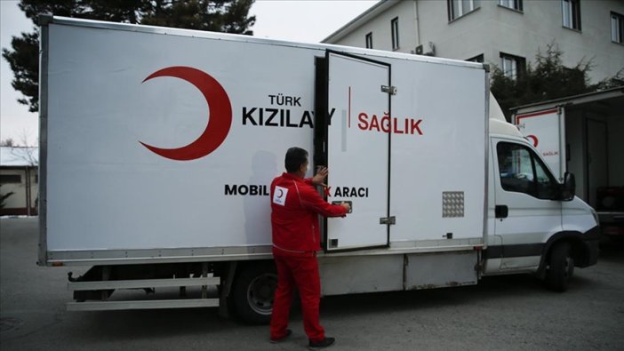 Kızılay paylaştı: İşte mobil sağlık araçlarının konumları!