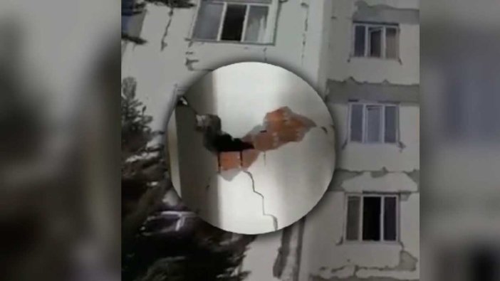 AKP'li başkanın Malatya'da yaptığı bina oturulamaz halde! 