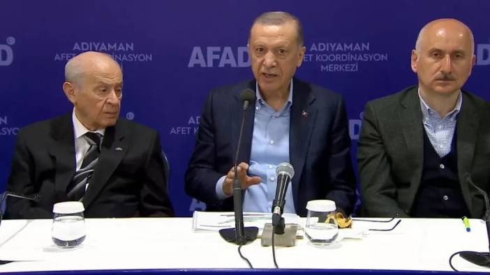 Bahçeli ile kameralar karşısına geçti: Erdoğan kimden helallik istedi?