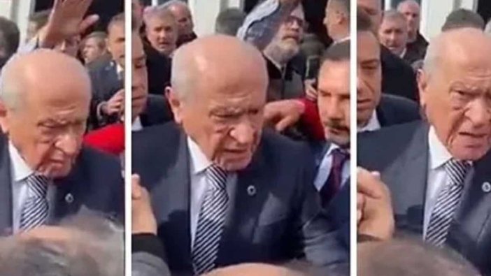 Devlet Bahçeli depremzedeleri azarlamıştı! MHP'ye göre görüntüler iftiraymış!