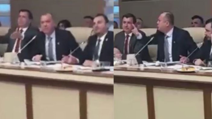 AKP ile CHP birbirine girdi: "S... Git" diye bağırdı ortalık karıştı!