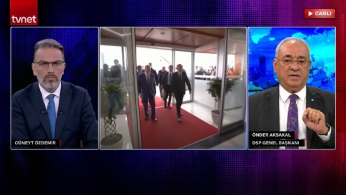 DSP destek vereceğini canlı yayında açıkladı!