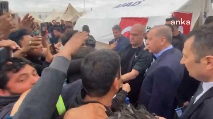 Üniversiteli genç Erdoğan'ın karşısına geçerek isyan etti!