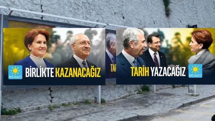 İYİ Parti'den seçim startı! Afişler asıldı