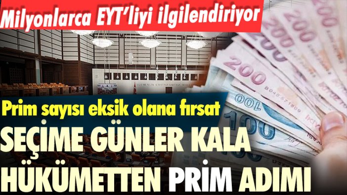 EYT'de eksik prim sahipleri de emekli edilecek! İşte hayata geçecek yeni çözüm