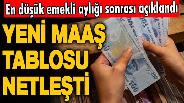 En düşük aylık açıklandı! SSK, Bağ-Kur ve bütün emeklileri sevindirecek gelişme! Yeni maaş tablosu netleşti 