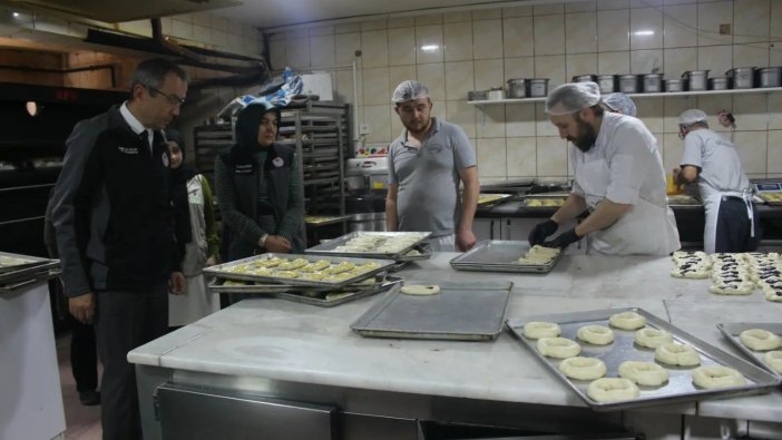 Bir ilde de ekmek fırınları denetlendi