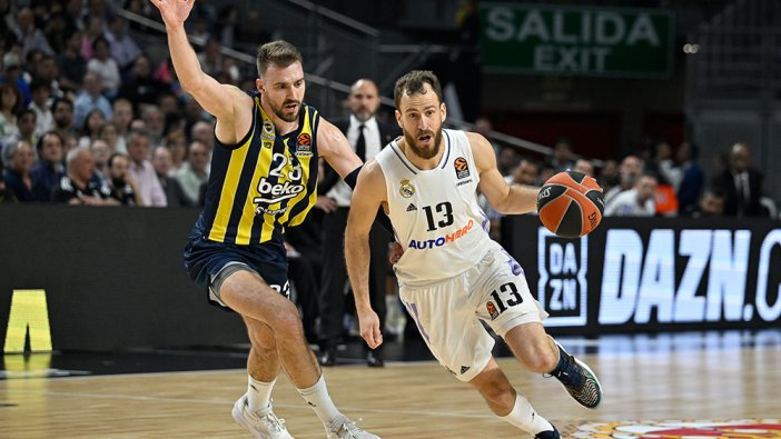 Fenerbahçe Beko, İspanya'da Real Madrid'e diş geçiremedi