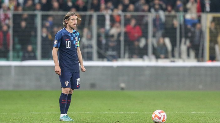 Tüm stat ayakta alkışlamıştı: Hırvatların yaşayan efsanesi Modric'ten Türklere mesaj