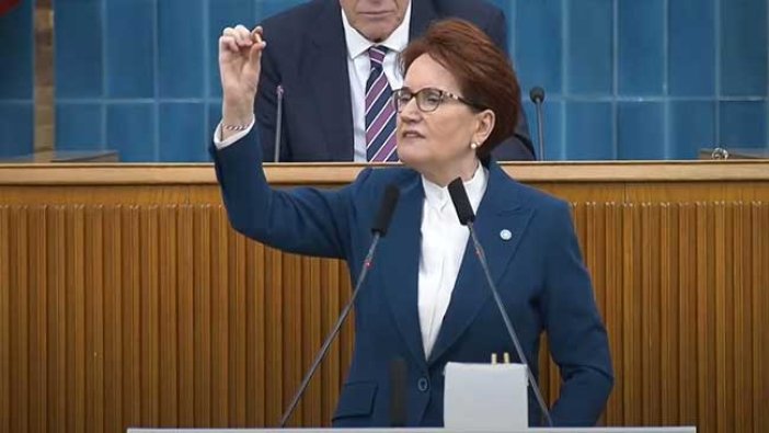 Kurşunları fırlattı, herkes ayağa kalktı: Meral Akşener'den tarihi konuşma: Söz vereceksiniz!