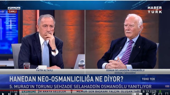 ''Osmanlı Şehzadesi'' Osman Selahaddin Osmanoğlu'dan ilginç halifelik önerisi