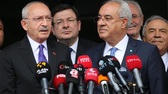 Kılıçdaroğlu’ndan DSP Başkanı Önder Aksal’a ziyaret!