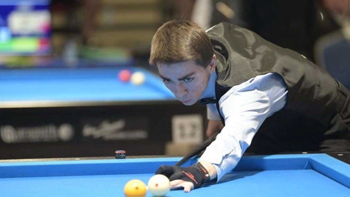 Avrupa Bilardo Şampiyonası'nda milli sporcu Burak Haşhaş altın madalya kazandı