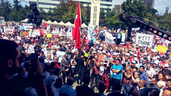 EYT'lilerden flaş adım: Cumhurbaşkanı adaylarından tek isteklerini açıkladılar