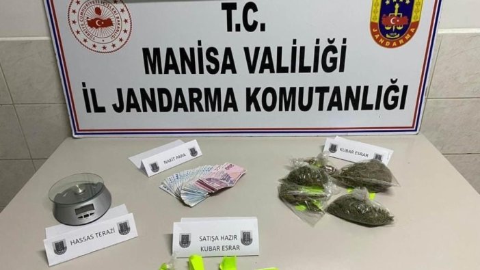 Manisa'da uyuşturucu operasyonu: Plastik kovadan çıktı