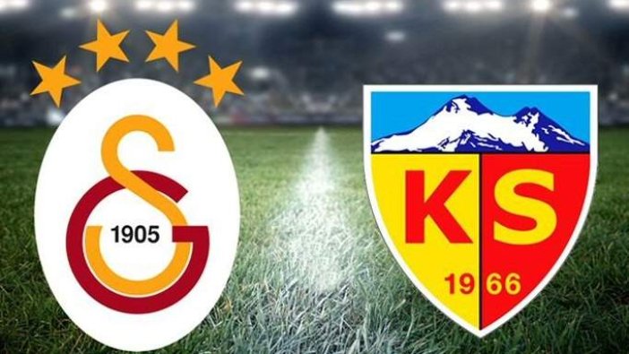 Galatasaray – Kayserispor maçı hangi kanalda, saat kaçta?