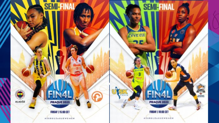 Temsilcilerimiz parkeye çıkıyor: EuroLeague Women’da final four başlıyor