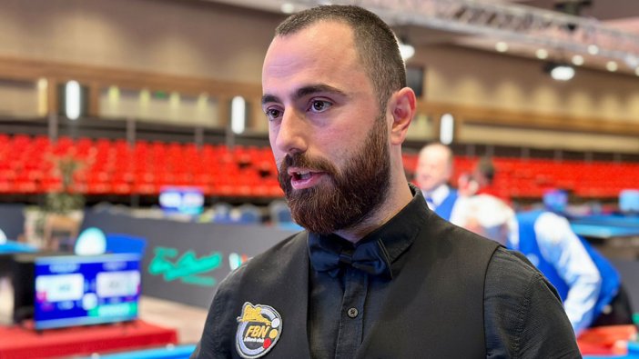 Berkay Karakurt’tan Avrupa Bilardo Şampiyonası’nda gümüş madalya