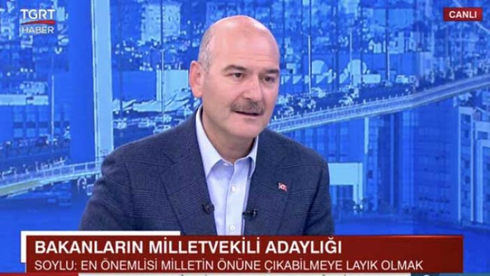 Süleyman Soylu 14 Mayıs'taki seçimde Erdoğan'ın alacağı oyu canlı yayında ilk kez açıkladı