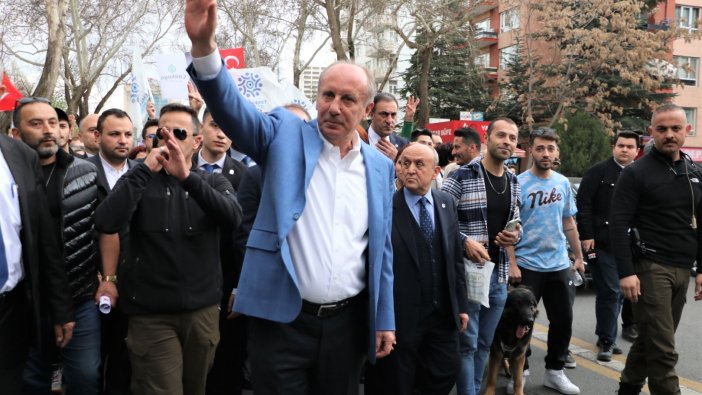 Muharrem İnce, Çankaya'da halkla buluştu