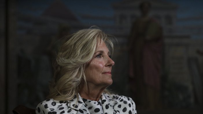 ABD Başkanı Biden'ın eşi kanser, önleme resepsiyonuna katıldı!