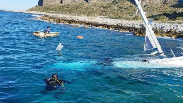 Çanakkale Boğazı'nda arızalanan tekne kurtarıldı