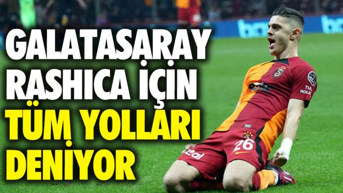 Galatasaray Milot Rashica için tüm yolları deniyor