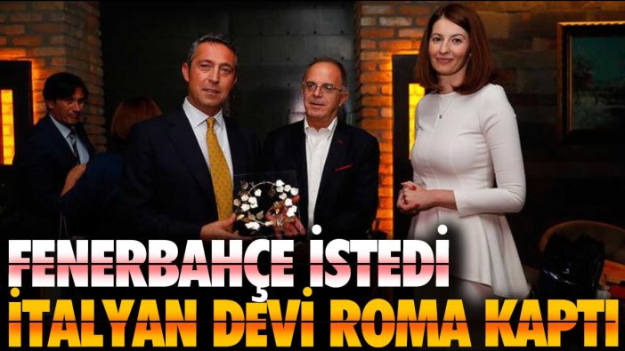 Fenerbahçe istedi, Roma kaptı