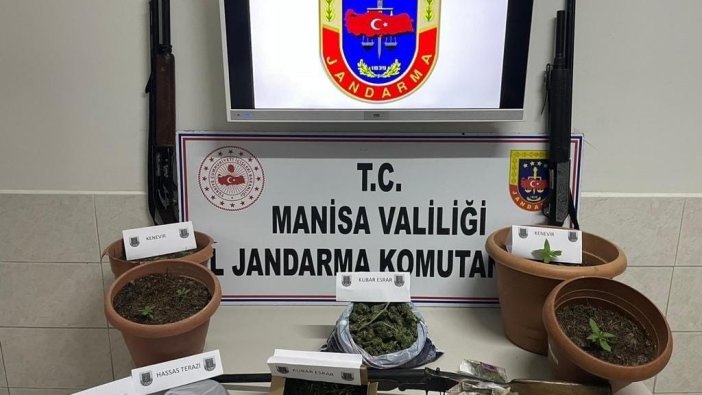 Manisa'da uyuşturucu operasyonu