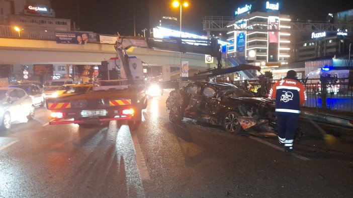 Şişli’de makas atan otomobil sürücüsü, trafikte terör estirdi: 8 yaralı