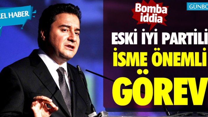 Eski İYİ Partili isme önemli görev