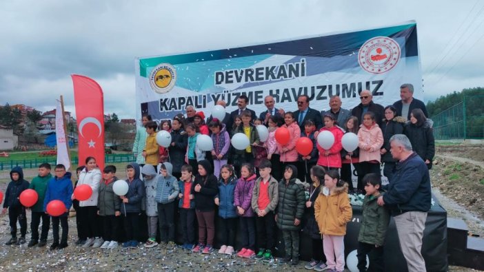 Kastamonu ilçesinde yüzme havuzu sevinci