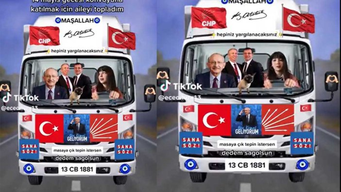 14 Mayıs gecesi konvoyu viral oldu: İzlenme sayısı 1 milyonu geçti