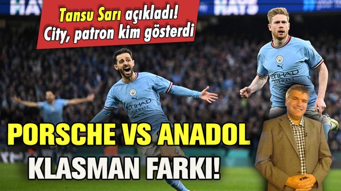 Manchester City, Arsenal'e 'patron kim' gösterdi: Tansu Sarı maçın detaylarını açıkladı