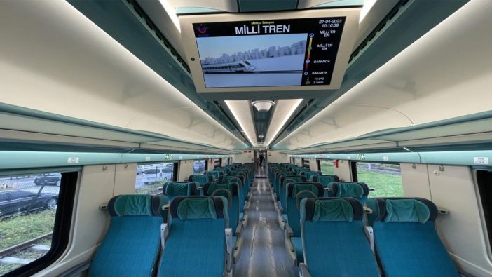 Milli elektrikli tren, Sakarya Garı’na hareket etti