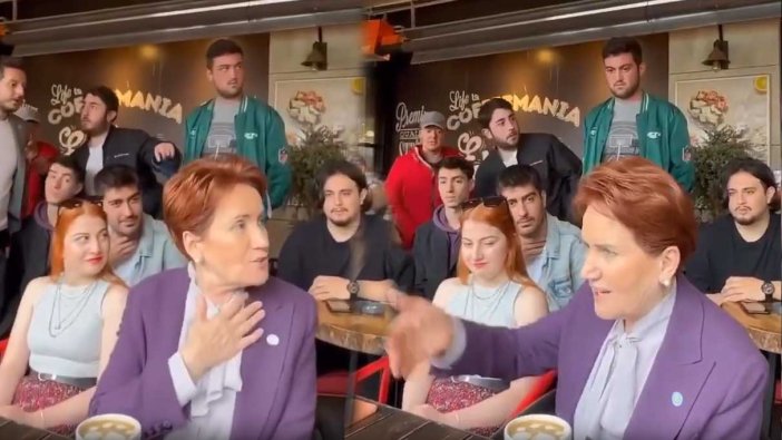 Meral Akşener gençlere kahve ısmarladı! Hesabı kime ödetti