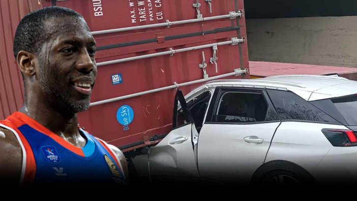 Anadolu Efes'li Dunston'ın aracının üstünde 'TIR' dorsesi düştü: İsmail Şenol sağlık durumunda son gelişmeyi açıkladı