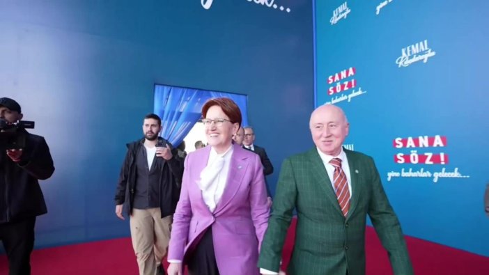 Akşener mitinge ilk kez eşiyle çıktı: O sözleri sonrası utanıp kaçtı!