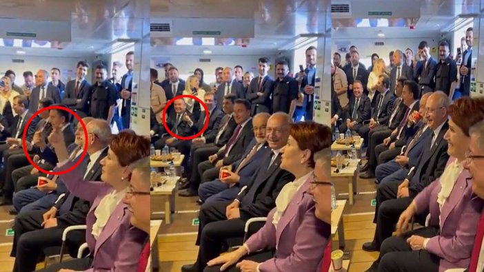 İzmir mitingi sonrası o anlar gündem oldu: Gençler liderlere hangi işareti öğretti