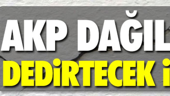 AKP dağılıyor dedirtecek istifa!